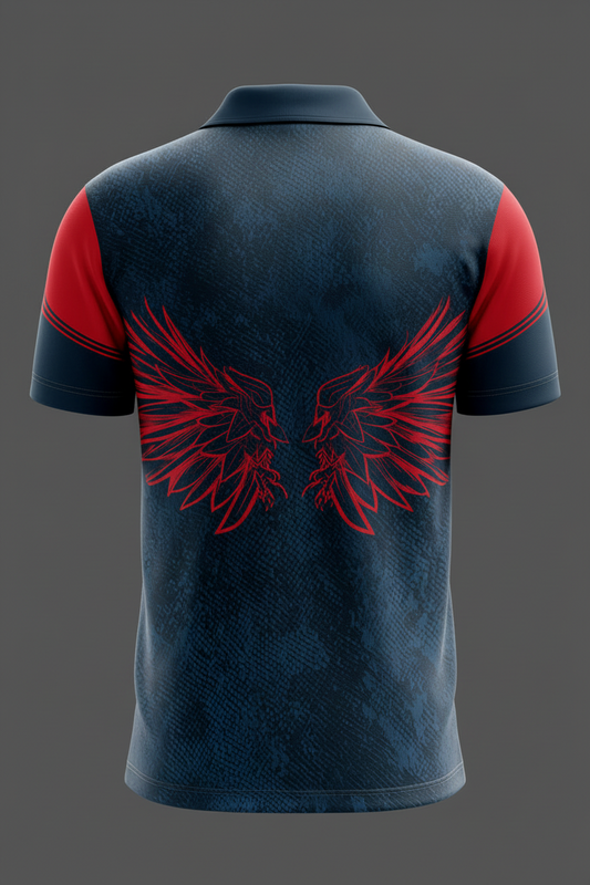 Next Print Cricket Premium Sublimation Cricket Jerseysport jersey pole neck t- shirt /All over printed / men and women