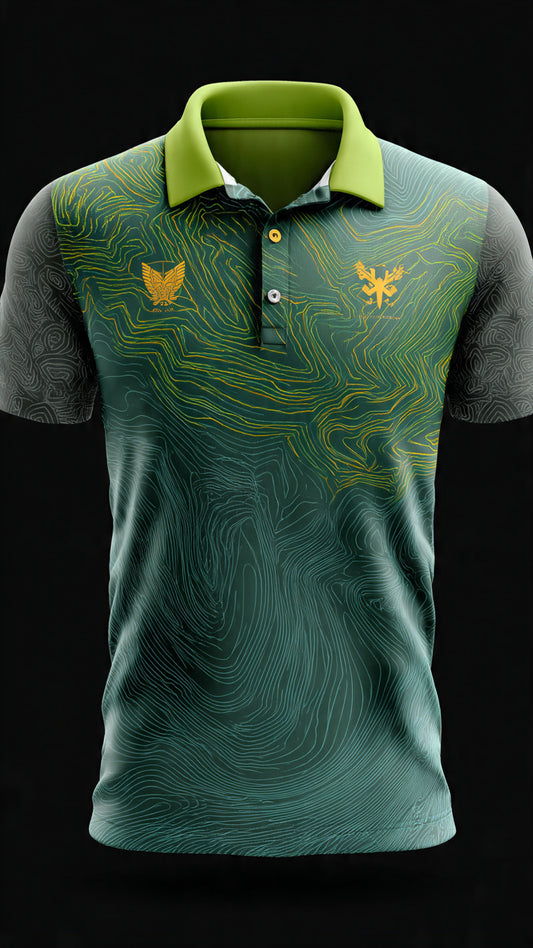 Next Print Cricket  21. Cricket Jersey with Player Name & Numbersport jersey pole neck t- shirt /All over printed / men and women