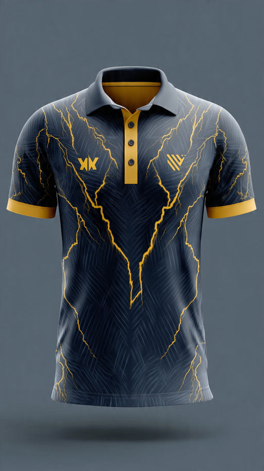 Next Print Cricket sports jersey pole t- shirt / All over printed jersey / mem and women