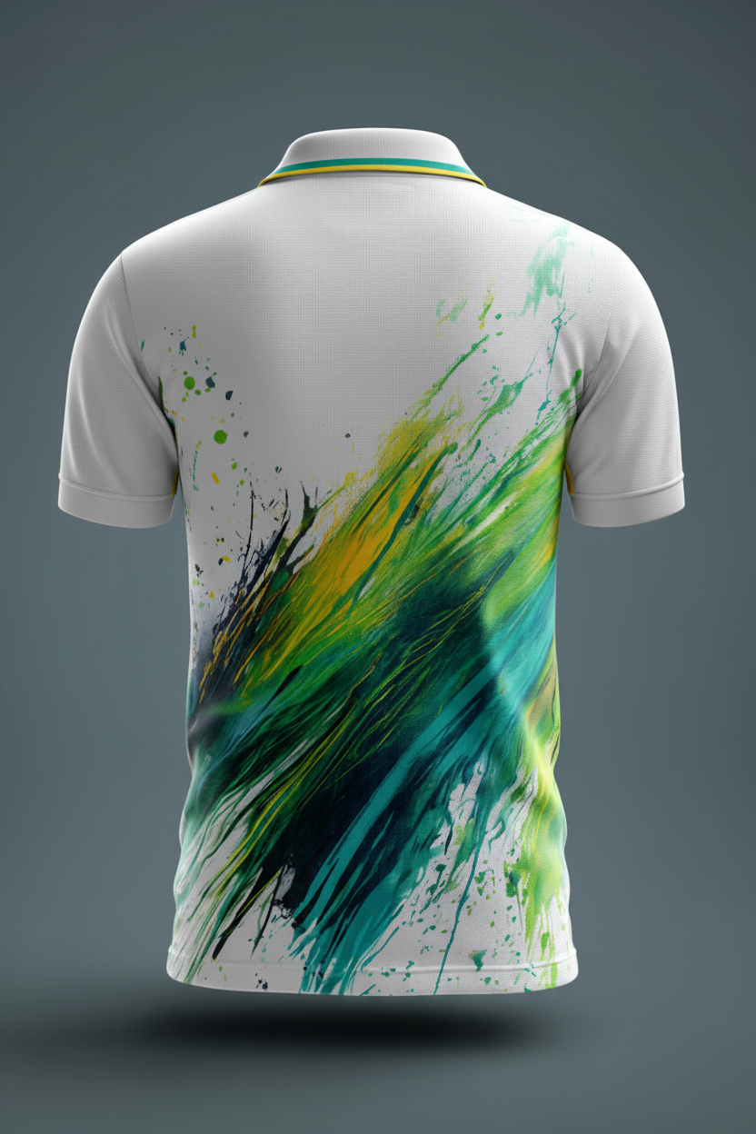 Next Print Cricket Sports Polo T-shirt / All Over Printed Jersey / Men And Women.