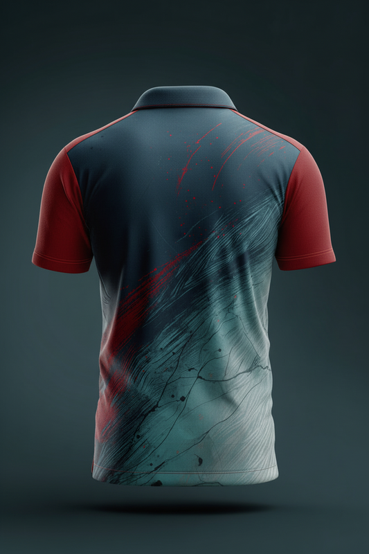 Next Print Cricket Cricket Jersey with Collar Custom Design sport jersey pole neck t - shirt /All over printed / men and women