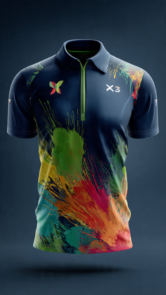 Next Print Cricket Affordable Sports Jersey Online India Sports Polo T-shirt / All Over Printed Jersey / Men And Women.