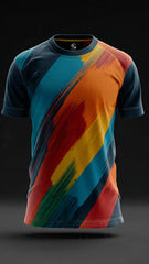 Next Print Cricket Sublimation Volleyball Jersey Printingsports jersey round neck t- shirt / All over printed jersey / mem and women