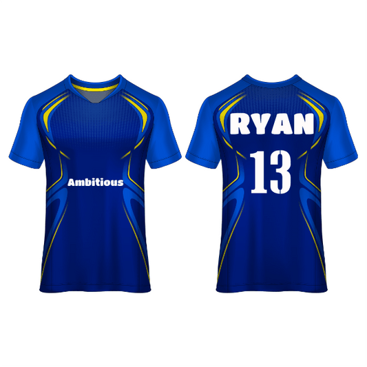 NEXT PRINT All Over Printed Customized Sublimation T-Shirt Unisex Sports Jersey Player Name & Number, Team Name . 1452392942 - Next Print