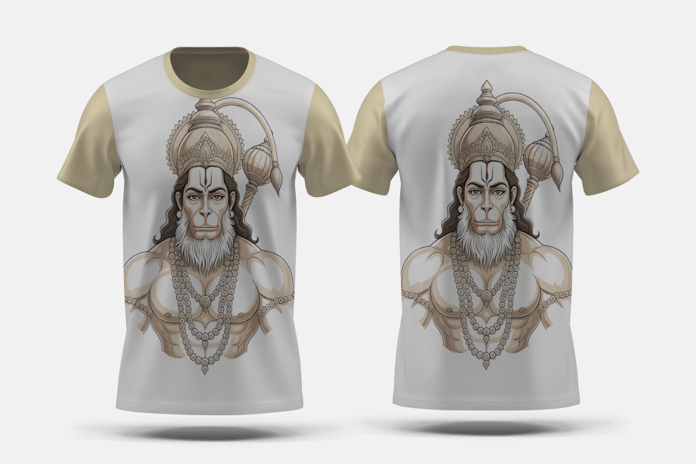 Next Print Anjaneya Printed t-shirt - Next Print