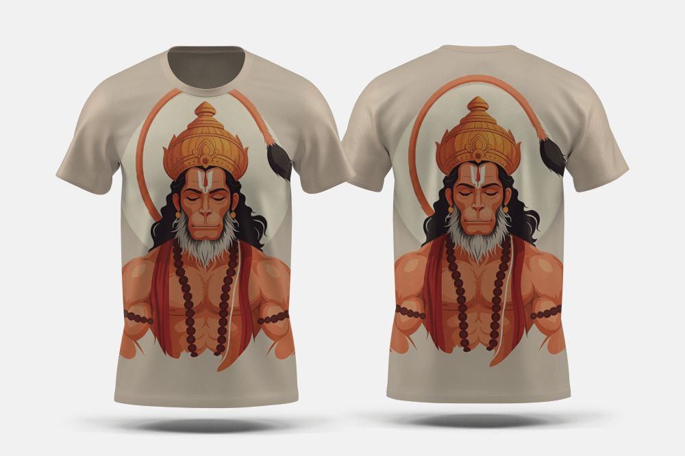 Next Print Anjaneya Printed t-shirt - Next Print