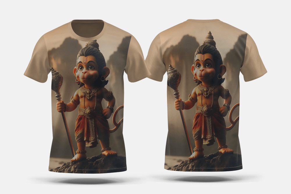 Next Print Anjaneya Printed t-shirt - Next Print