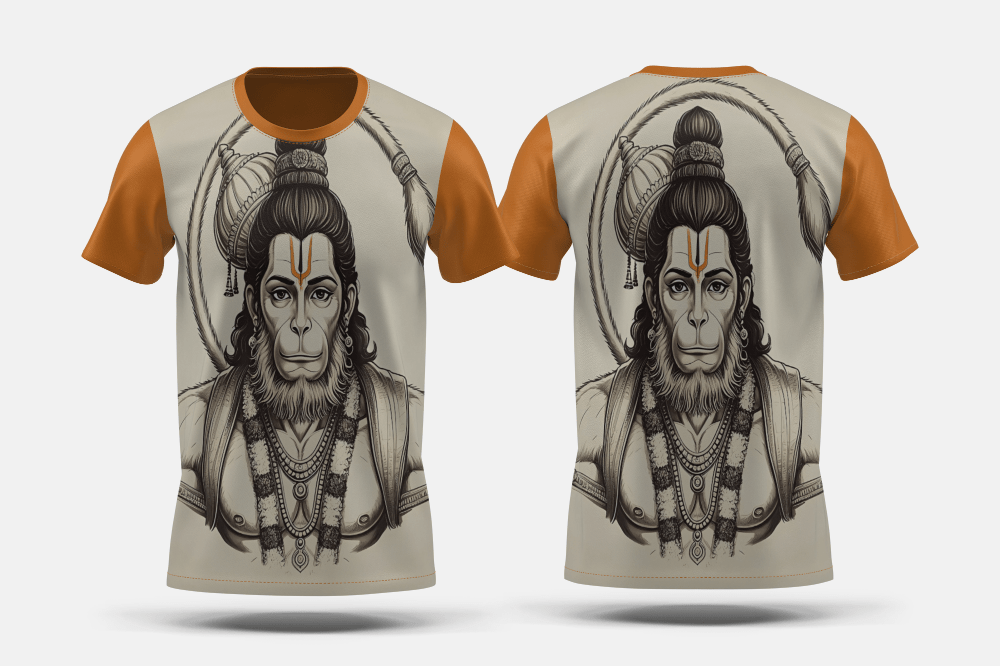 Next Print Anjaneya Printed t-shirt - Next Print
