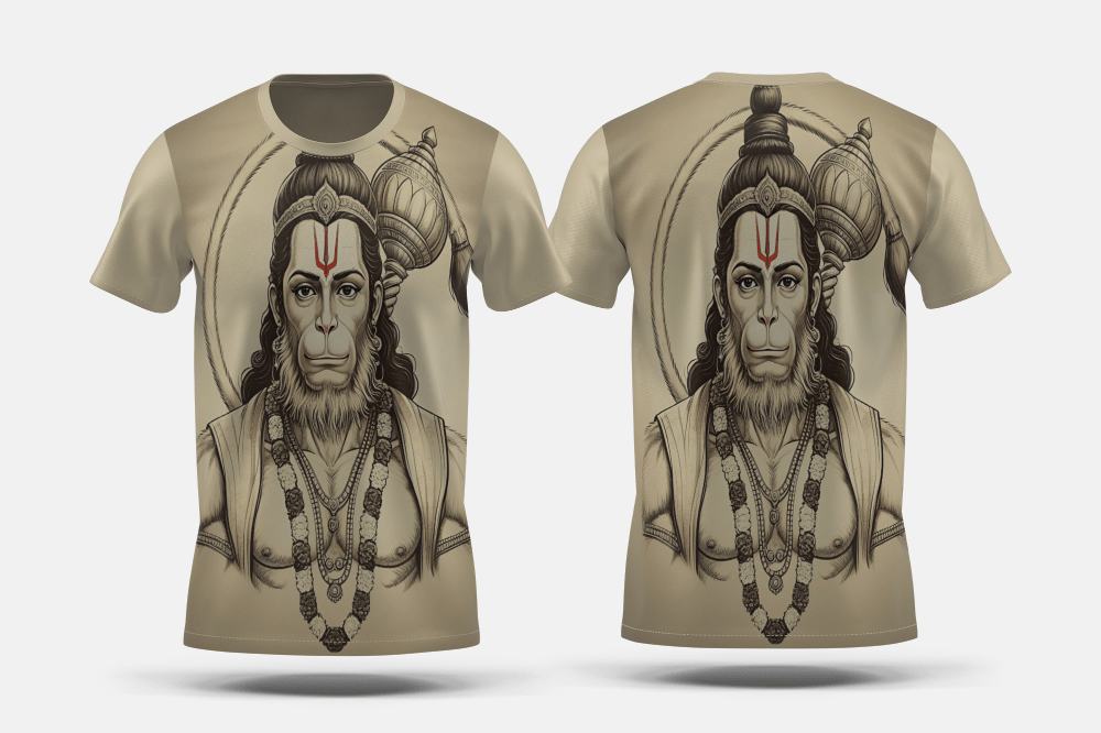 Next Print Anjaneya Printed t-shirt - Next Print