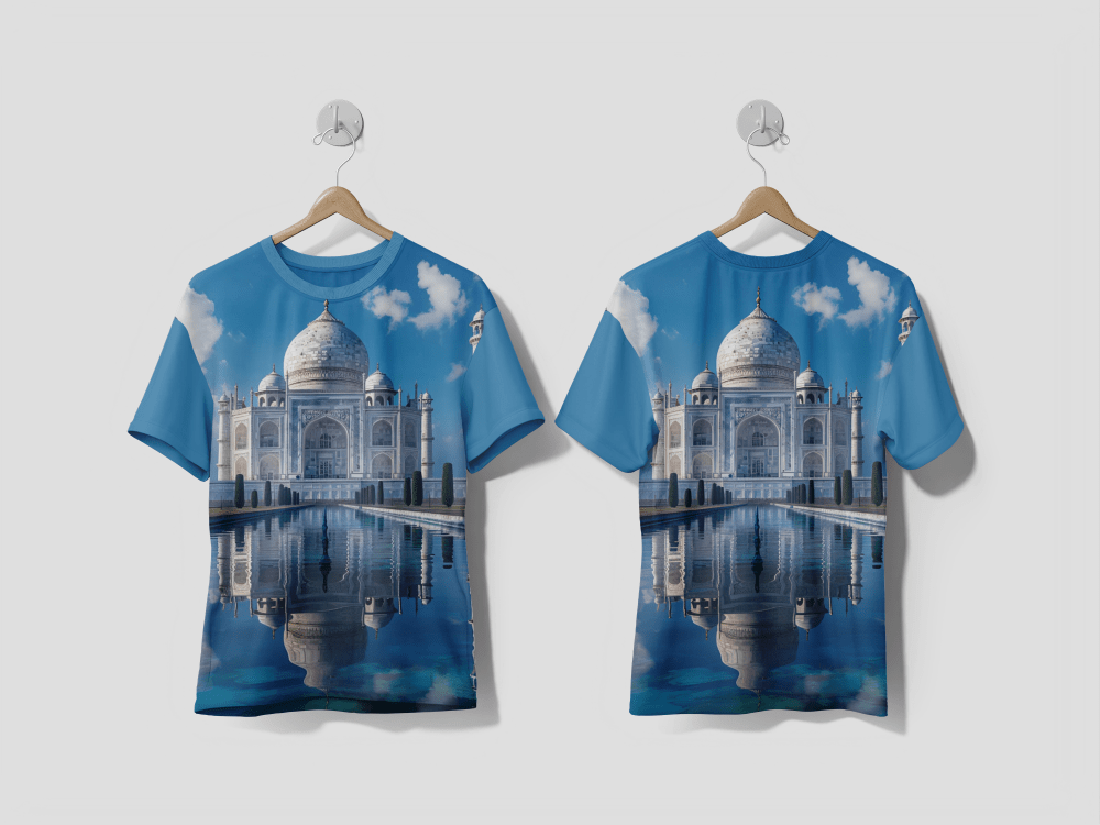NEXT PRINT Architecture of ancient monument for world heritage day celebration Design printed t-shirt - Next Print