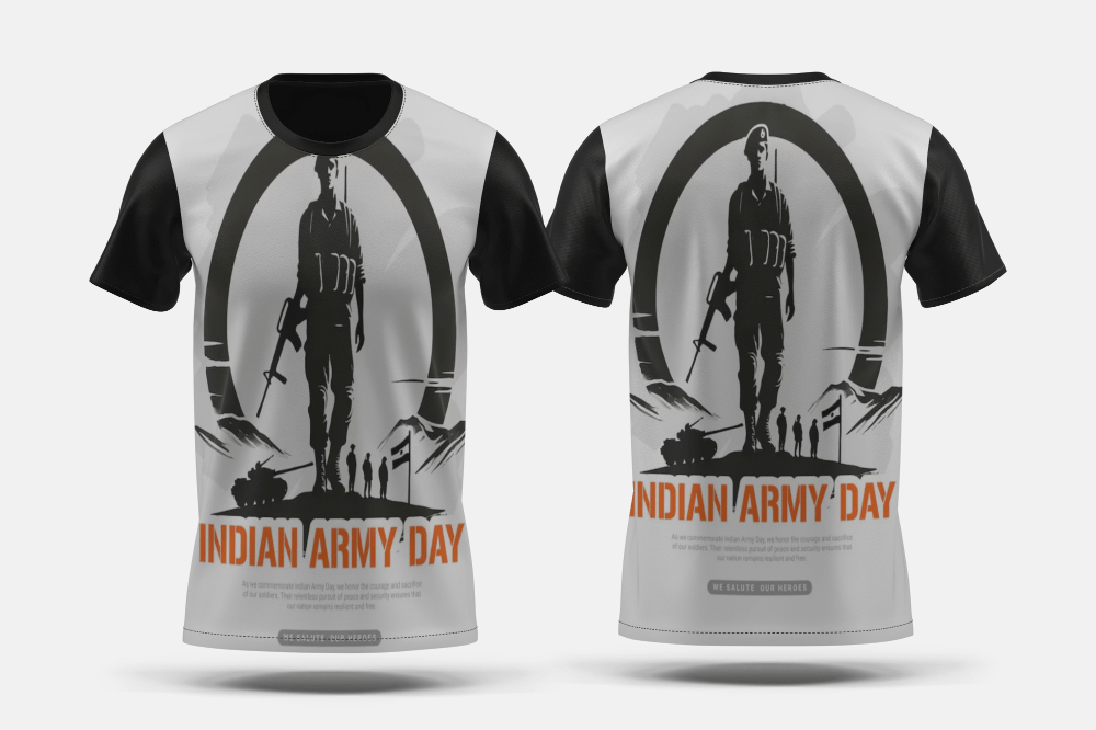 Next Print ARMY DAY PRINTED t-shirt - Next Print