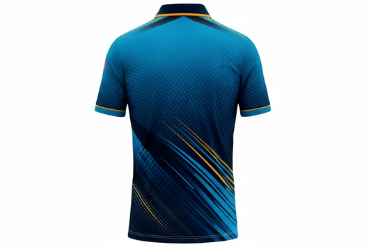 Next Print Blue Cricket Jersey RCB Style – Custom Name & Number Sublimation Sports T-Shirt India
