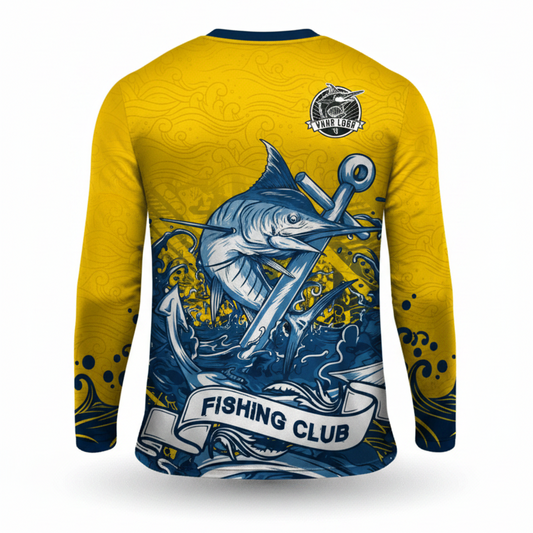 Next Print Custom Fishing Jersey – Sublimation Long Sleeve Angler Shirt for Men & Team Fishing Wear