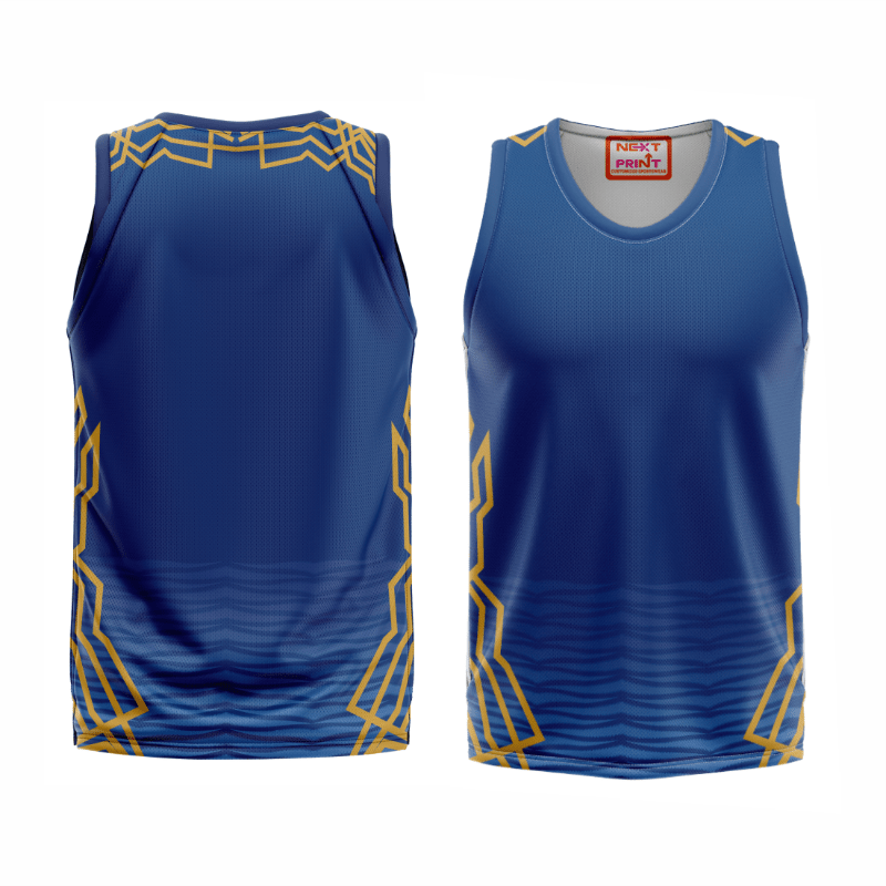 Next Print Customisable Mumbai Jersey Basket ball - Next Print