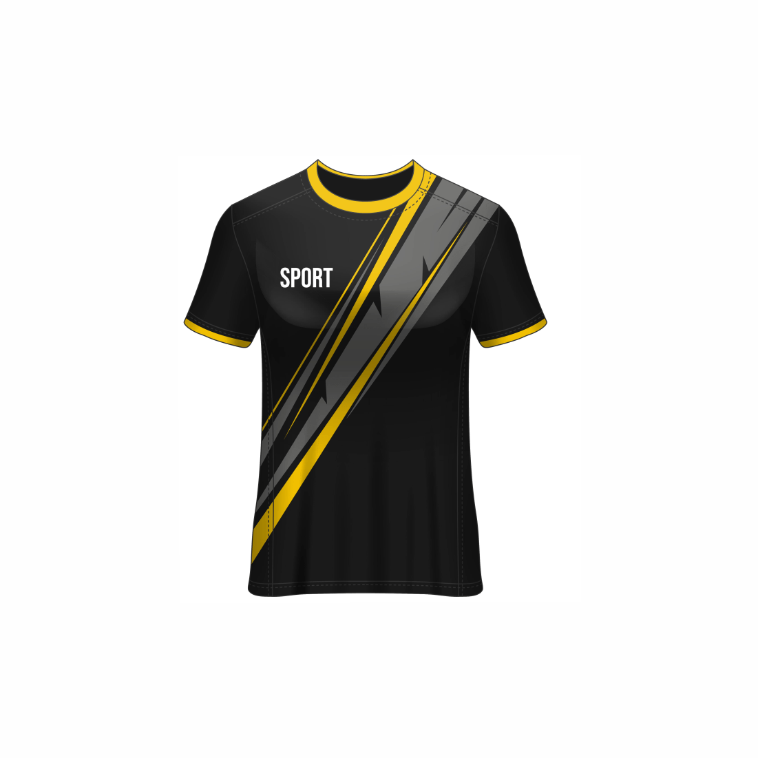 Next Print Customised All Over Printed Round Neck T-Shirt NP0000S670 - Next Print