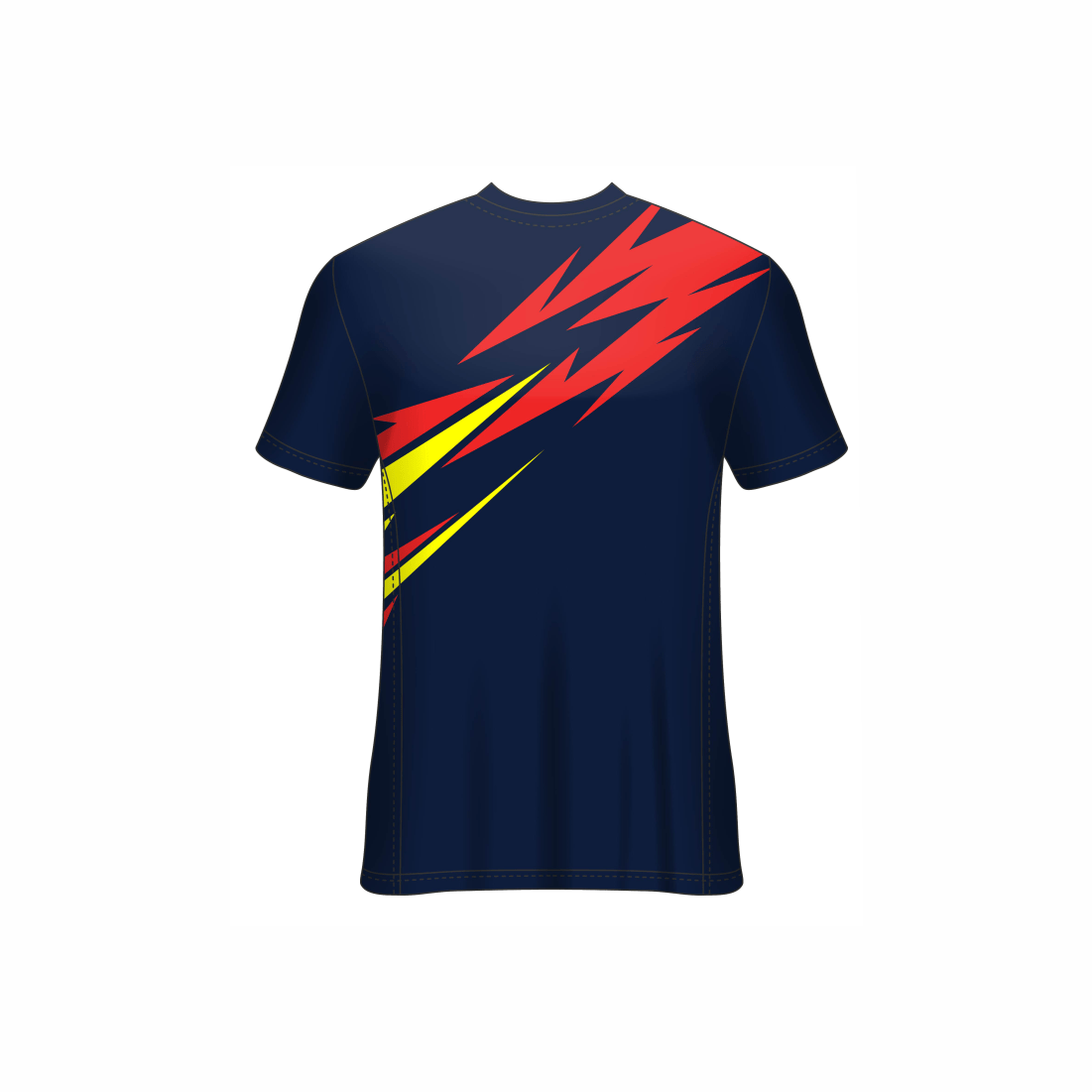 Next Print Customised All Over Printed Round Neck T-Shirt NP0000S672 - Next Print