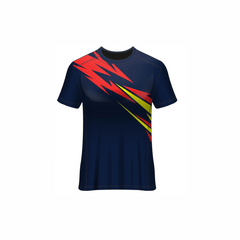 Next Print Customised All Over Printed Round Neck T-Shirt NP0000S672 - Next Print
