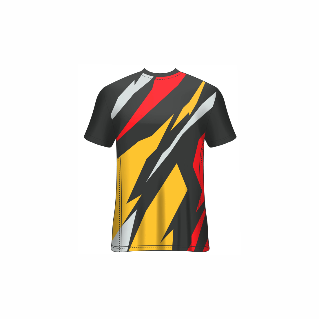 Next Print Customised All Over Printed Round Neck T-Shirt NP0000S677 - Next Print