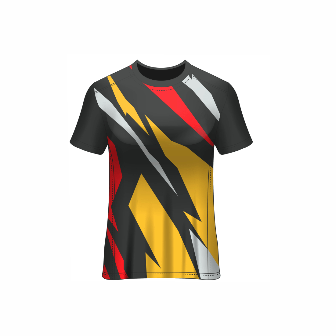 Next Print Customised All Over Printed Round Neck T-Shirt NP0000S677 - Next Print