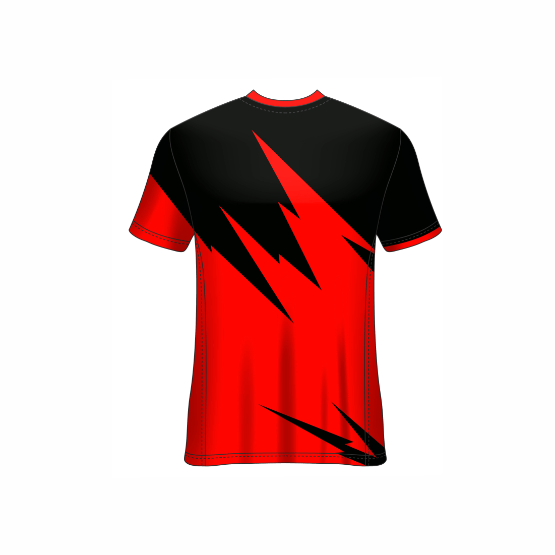 Next Print Customised All Over Printed Round Neck T-Shirt NP0000S678 - Next Print