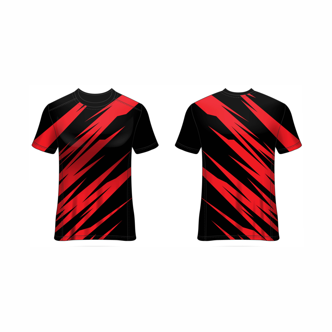 Next Print Customised All Over Printed Round Neck T-Shirt NP0000S678 - Next Print
