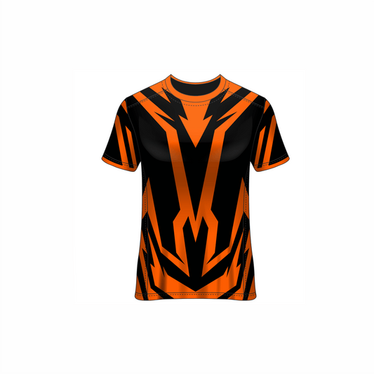 Next Print Customised All Over Printed Round Neck T-Shirt NP0000S679 - Next Print