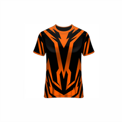 Next Print Customised All Over Printed Round Neck T-Shirt NP0000S679 - Next Print