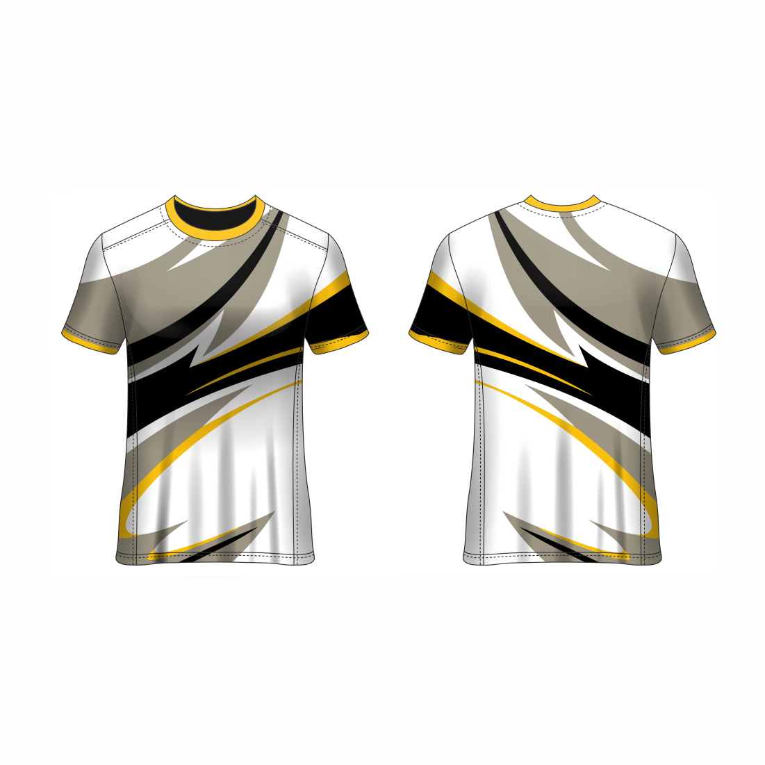 Next Print Customised All Over Printed Round Neck T-Shirt NP0000S680 - Next Print