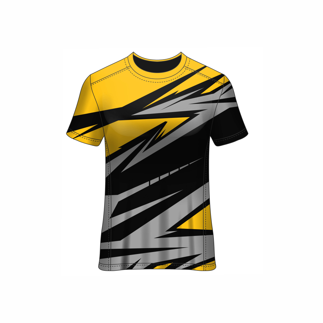 Next Print Customised All Over Printed Round Neck T-Shirt NP0000S682 - Next Print