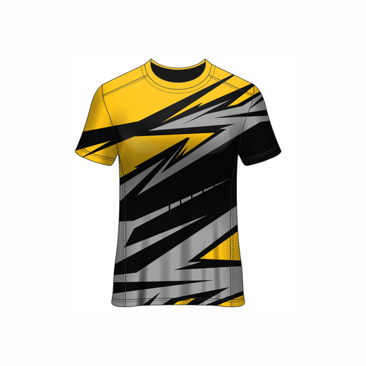Next Print Customised All Over Printed Round Neck T-Shirt NP0000S682 - Next Print