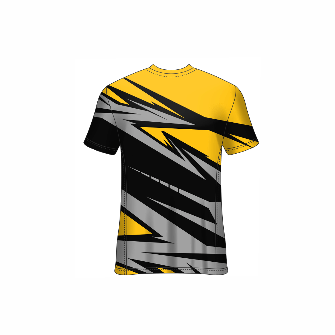 Next Print Customised All Over Printed Round Neck T-Shirt NP0000S682 - Next Print