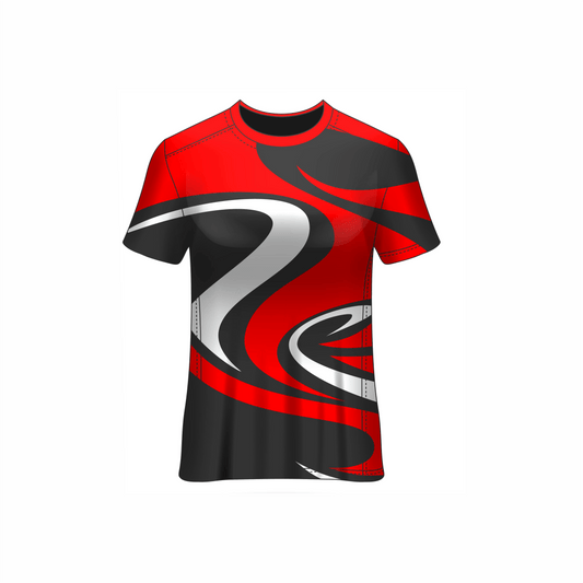 Next Print Customised All Over Printed Round Neck T-Shirt NP0000S684 - Next Print