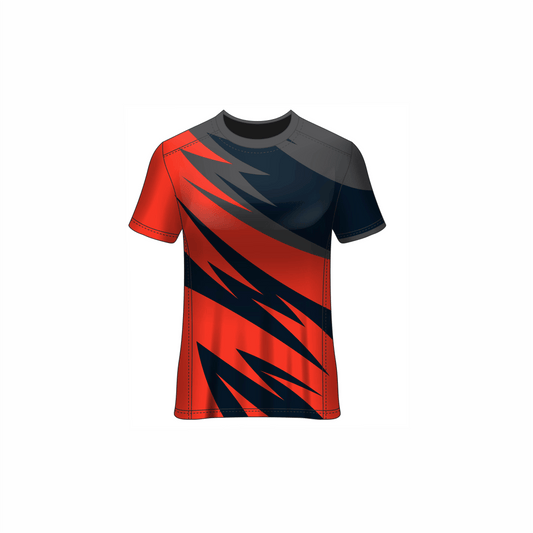 Next Print Customised All Over Printed Round Neck T-Shirt NP0000S685 - Next Print