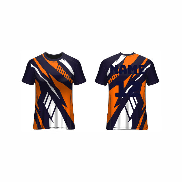 Next Print Customised All Over Printed Round Neck T-Shirt NP0000S686 - Next Print