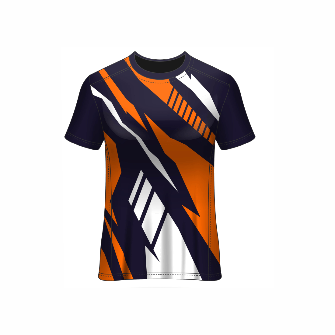 Next Print Customised All Over Printed Round Neck T-Shirt NP0000S686 - Next Print