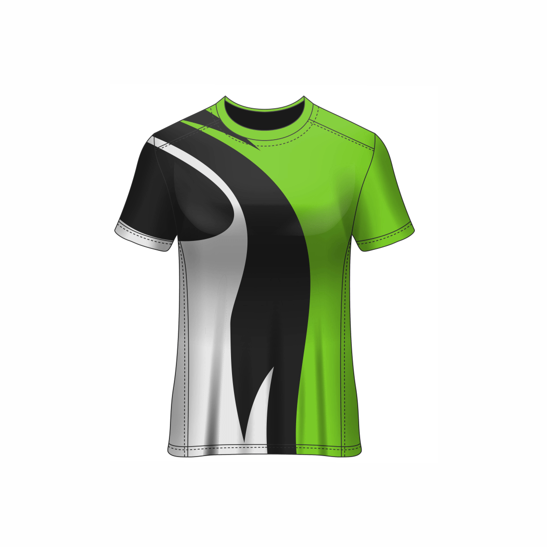 Next Print Customised All Over Printed Round Neck T-Shirt NP0000S690 - Next Print