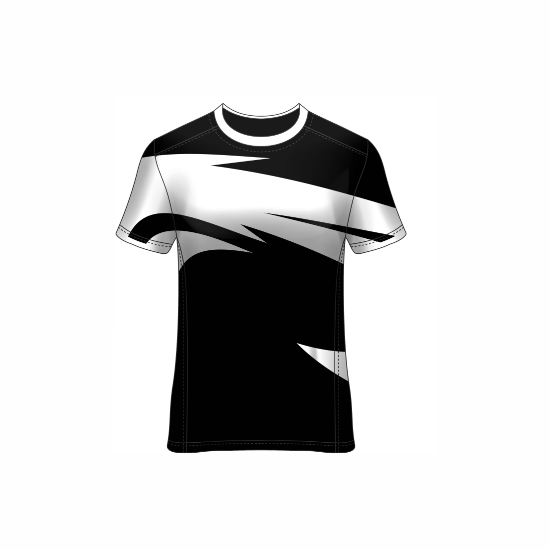 Next Print Customised All Over Printed Round Neck T-Shirt NP0000S691 - Next Print