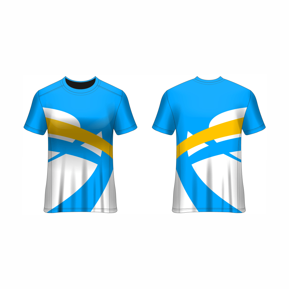 Next Print Customised All Over Printed Round Neck T-Shirt NP0000S691 - Next Print