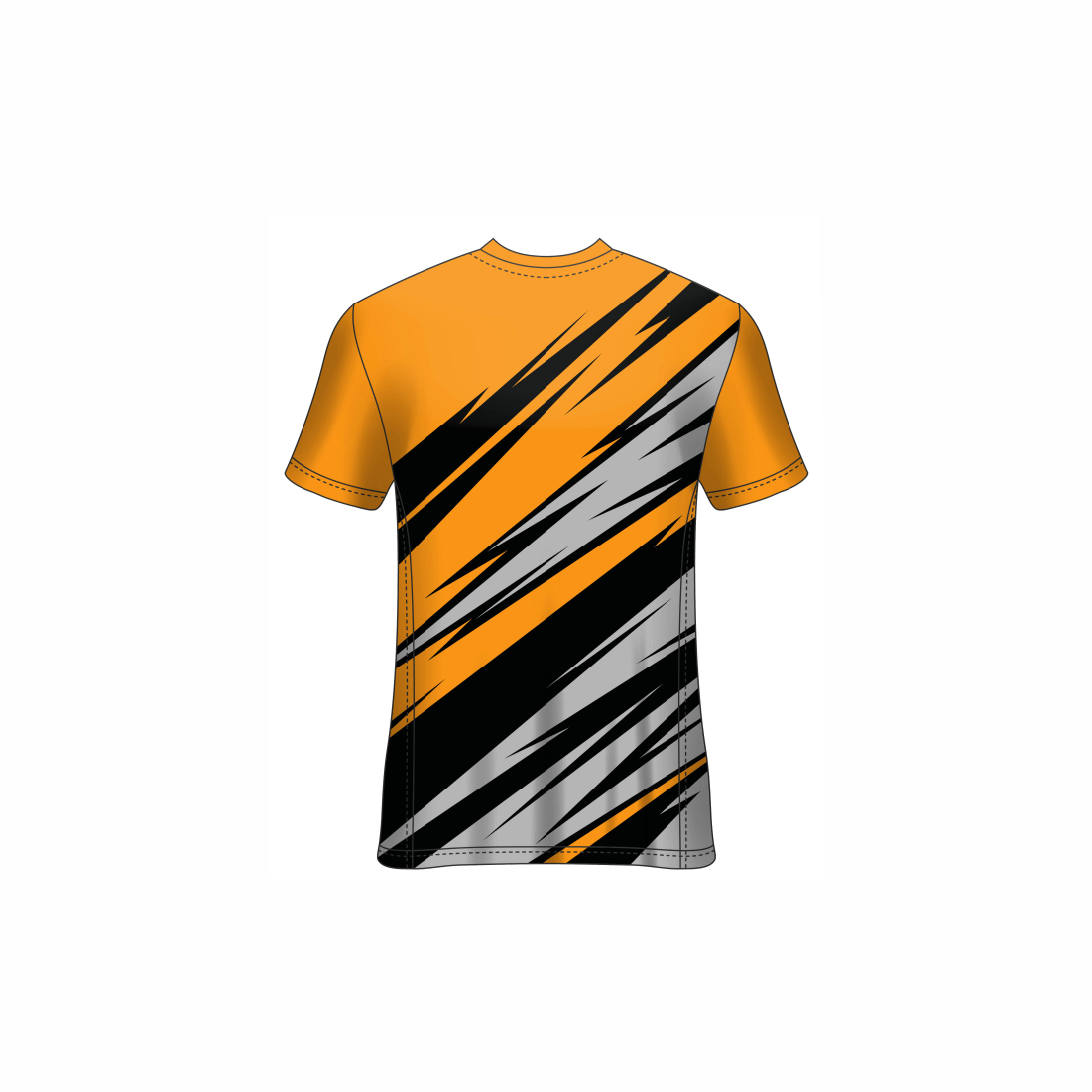 Next Print Customised All Over Printed Round Neck T-Shirt NP0000S695 - Next Print