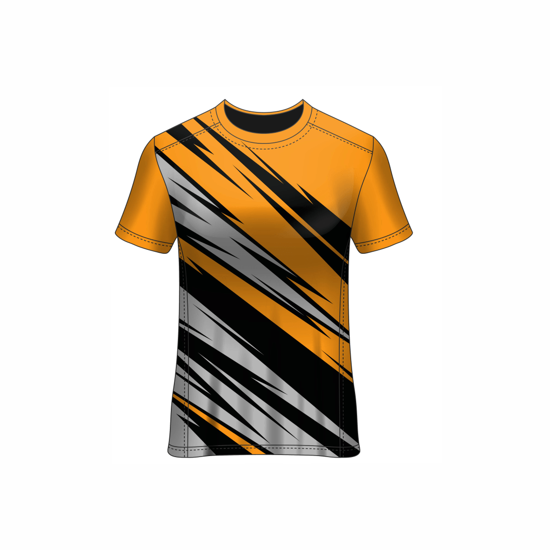 Next Print Customised All Over Printed Round Neck T-Shirt NP0000S695 - Next Print