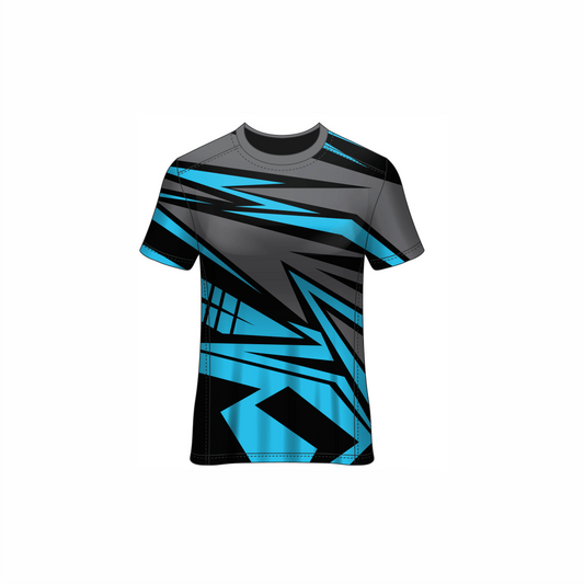 Next Print Customised All Over Printed Round Neck T-Shirt NP0000S695 - Next Print