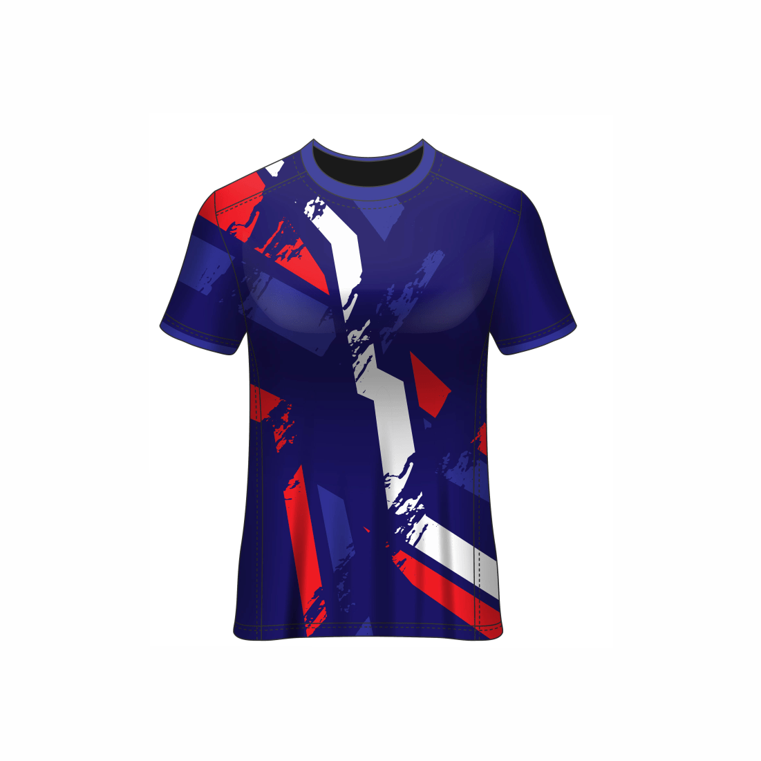 Next Print Customised All Over Printed Round Neck T-Shirt NP0000S698 - Next Print