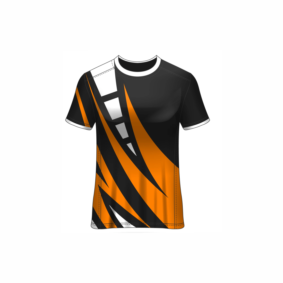 Next Print Customised All Over Printed Round Neck T-Shirt NP0000S699 - Next Print