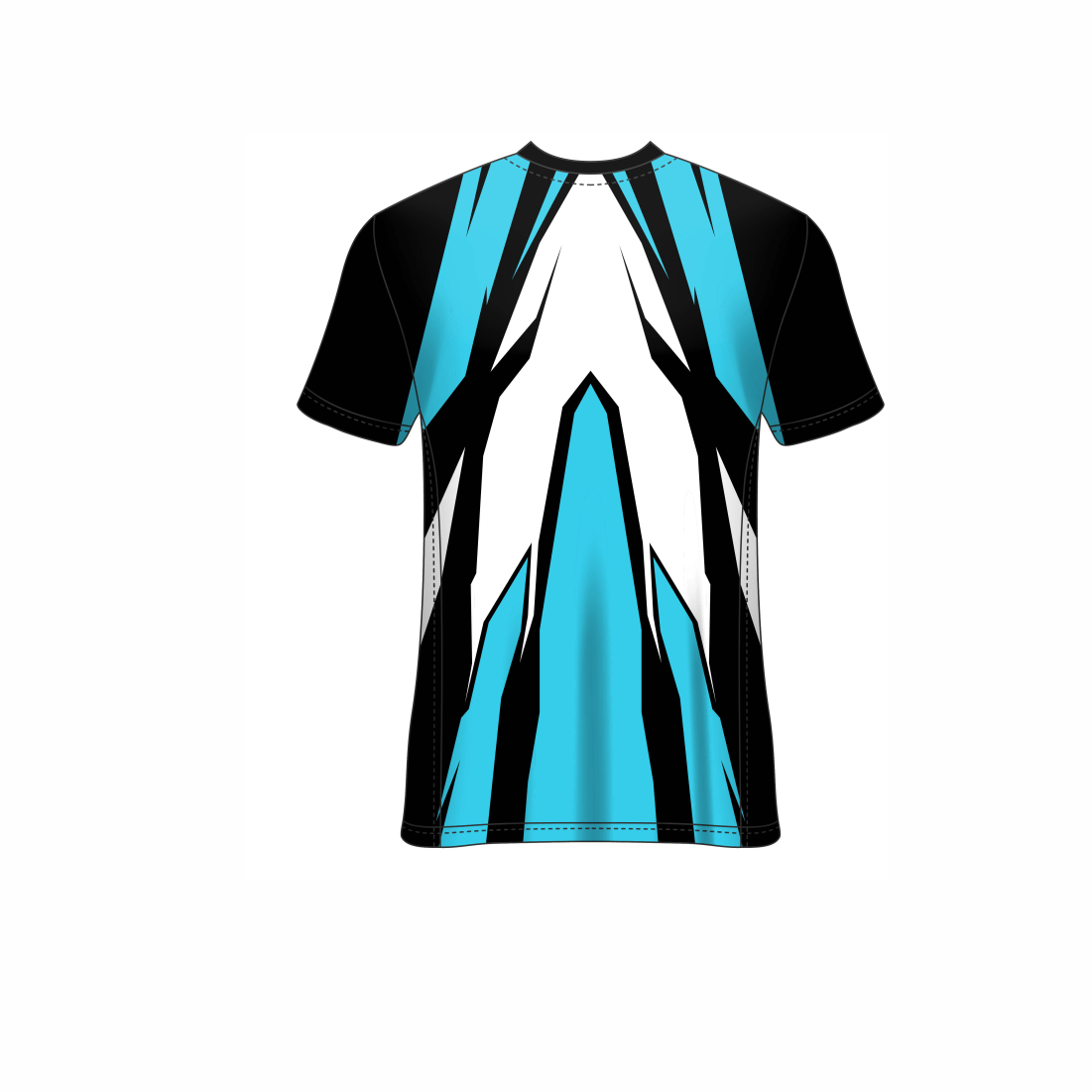 Next Print Customised All Over Printed Round Neck T-Shirt NP0000S705 - Next Print