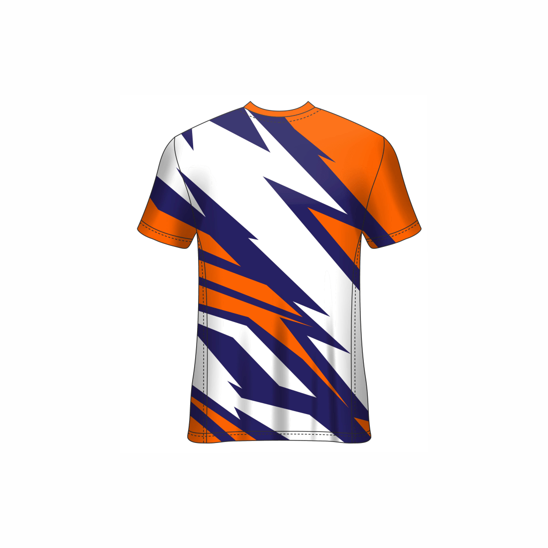 Next Print Customised All Over Printed Round Neck T-Shirt NP0000S707 - Next Print