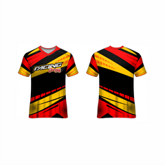 Next Print Customised All Over Printed V Neck T-Shirt NP0000S673 - Next Print