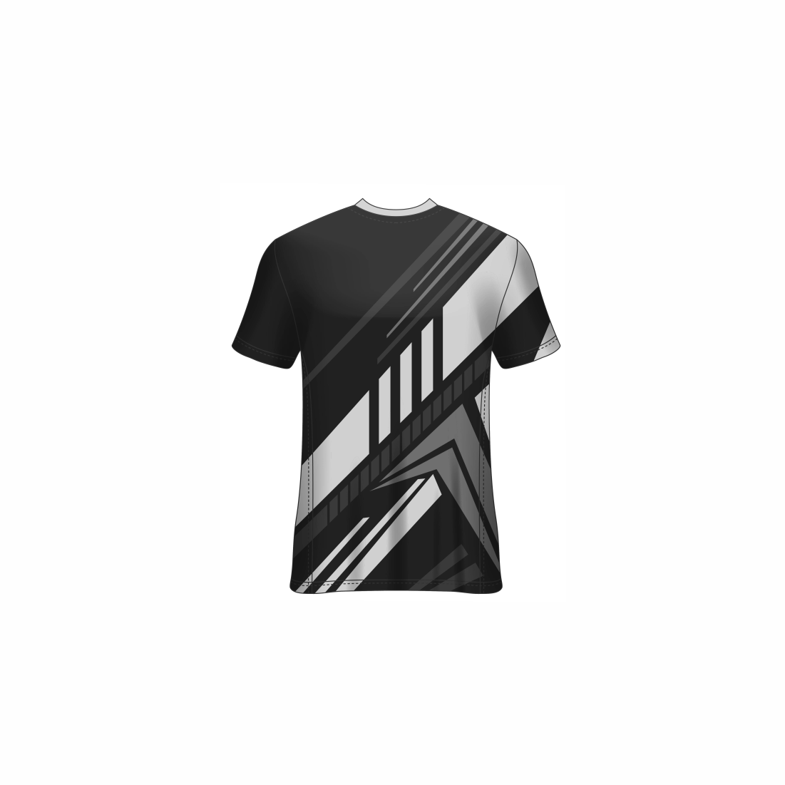 Next Print Customised All Over Printed V Neck T-Shirt NP0000S674 - Next Print