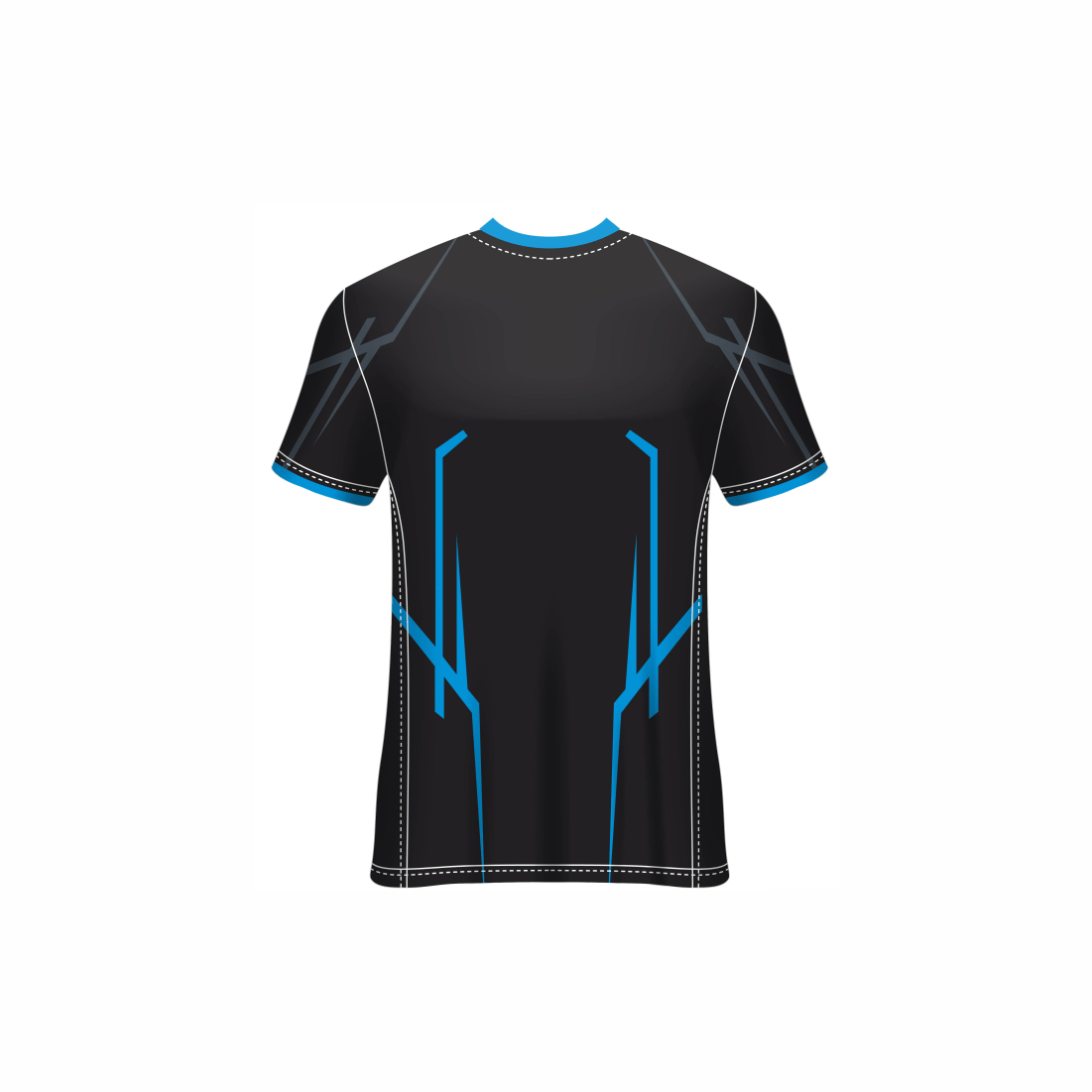 Next Print Customised All Over Printed V Neck T-Shirt NP0000S677 - Next Print