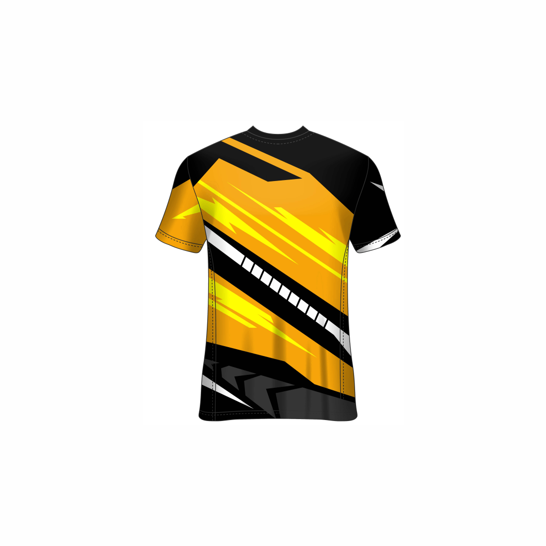 Next Print Customised All Over Printed V Neck T-Shirt NP0000S677 - Next Print