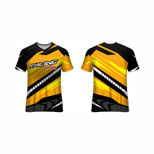 Next Print Customised All Over Printed V Neck T-Shirt NP0000S677 - Next Print